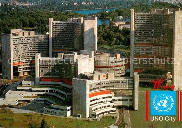 Wien UNO City Fliegeraufnahme
