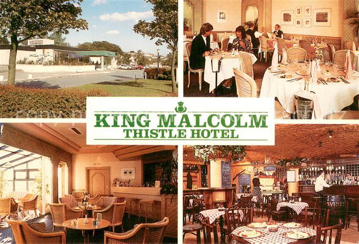 Dunfermline Scotland King Malcom Thistler Hotel Gastraeume Bar