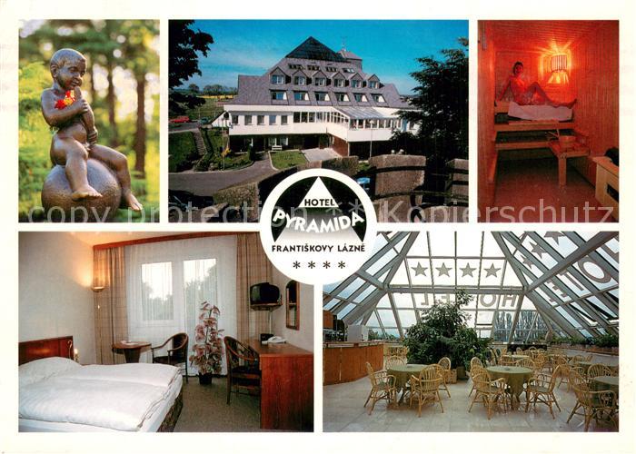 Frantiskovy Lazne Hotel Pyramida Sauna Zimmer Gastraum