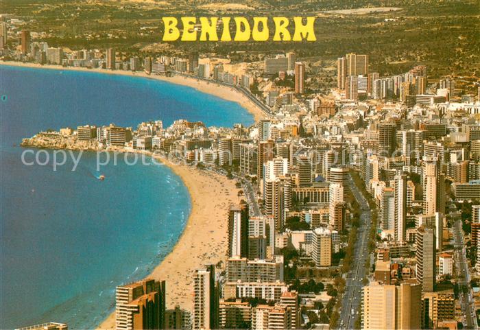 Benidorm Vista panoramica