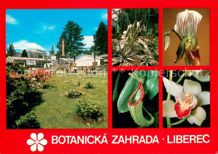 Liberec Reichenberg Botanicka zahrada Sklenikovy areal zahrady