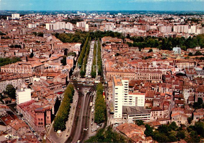 Toulouse 31 Vue aerienne Allee Jules Guesde