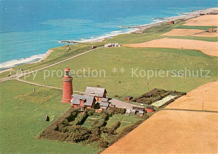 Bovbjerg DK Leuchtturm Fliegeraufnahme