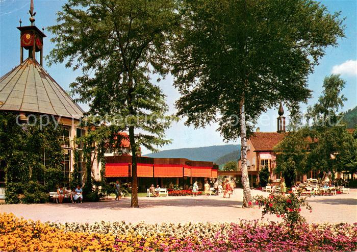 Bad Liebenzell Kurpark Trinkpavillon der Reuchlinquelle Parksaal Kurhaus Parksei