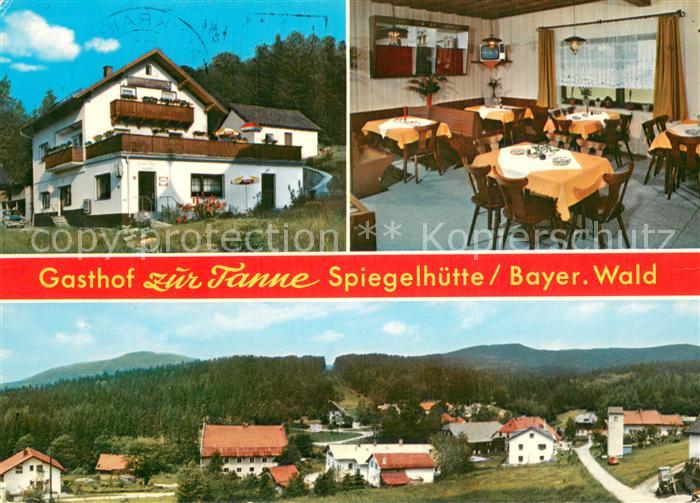 Spiegelhuette Gasthof zur Tanne Gaststube Panorama