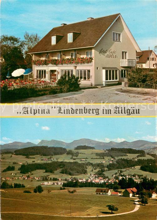 Lindenberg Allgaeu Hotel Cafe Alpina Panorama