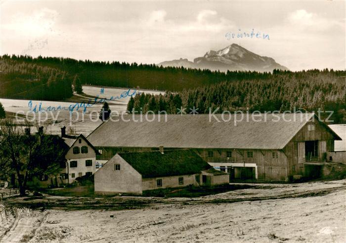 Zollhaus Allgaeu Gut Gstoer mit Kantine