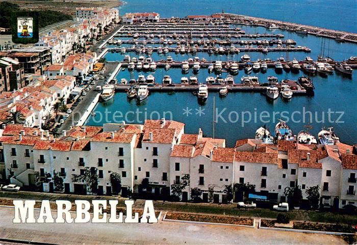 Marbella Andalucia Vista aerea puerto Banus