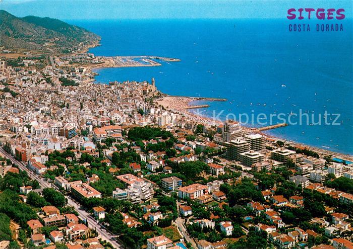 Sitges Playa de Oro Vista aeria