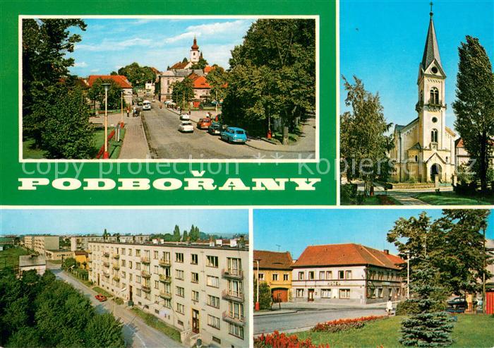 Podborany CZ Teilansichten Kirche