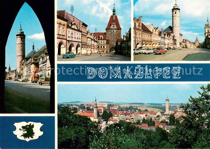Domazlice CZ Teilansichten Panorama