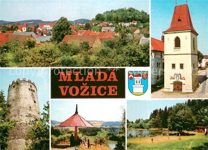 Mlada Vozice Jung Woschitz CZ Panorama Hradem Barokni Zamek Gotickeho hradu Semb