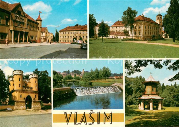 Vlasim Wlaschim CZ Hotel Blanik Zamek Brana Jez na Blanici Cinsky pavilon