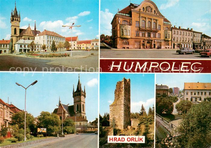 Humpolec Markt Kirche Hrad Orlik