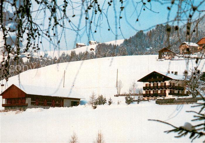 Terenten Vintl Suedtirol Pension Raffalthof Pustertal Winterpanorama
