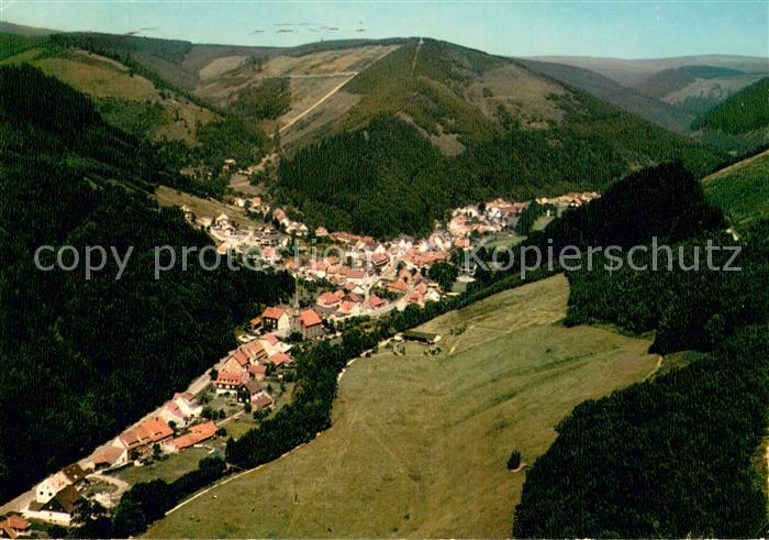 Sieber Herzberg am Harz Osterode Niedersachsen Fliegeraufnahme