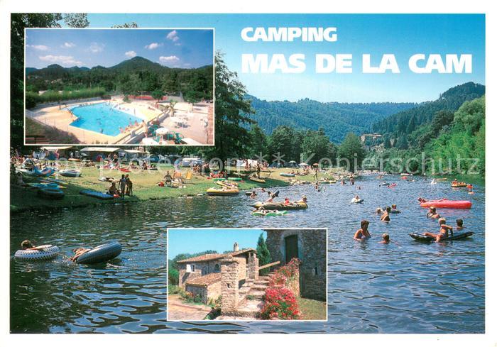 St-Jean-du-Gard Camping Mas de la Cam Badesee Pool