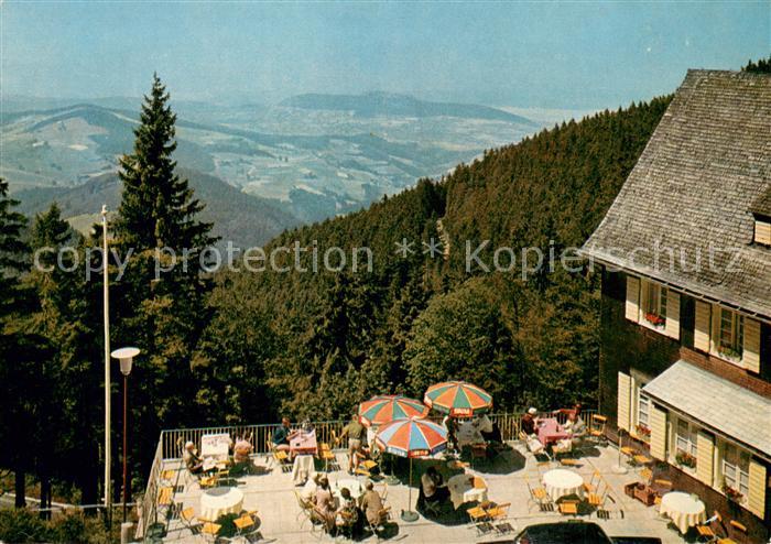 Schauinsland Berghotel Sauerer Terrasse