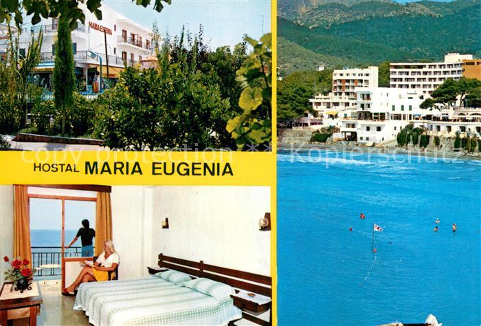 Paguera Mallorca Islas Baleares ES Hostal Maria Eugenia Gaestezimmer Panorama