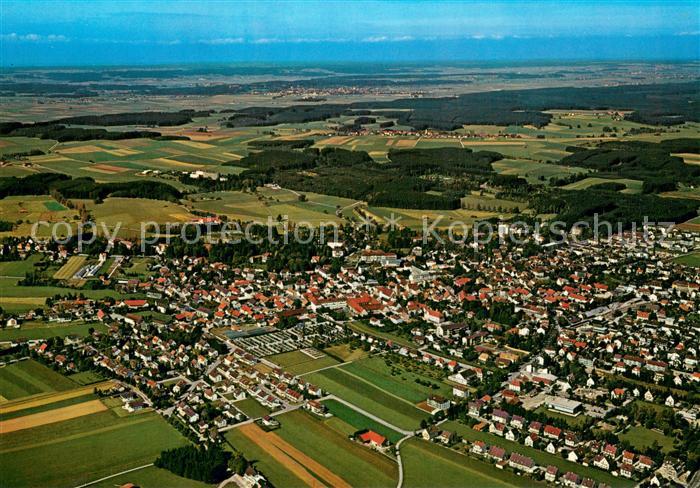 Bad Woerishofen Fliegeraufnahme mit Kneippheilbad
