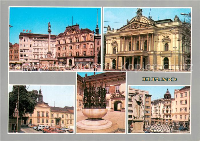 Brno Bruenn Krajske mesto Jihomoravskeho kraje Kulturni a politicke stredisko s