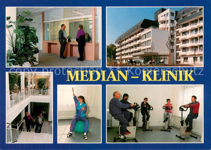 Bad Lausick Median Klinik Rezeption Treppe Gymnastikraum