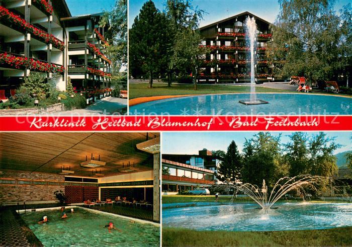 Bad Feilnbach Kurklinik Heilbad Blumenhof Fontaenen Hallenbad