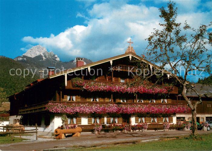 Bayrischzell Storr Hof mit Wendelstein