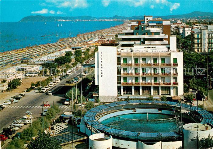 Riccione Italia Aquarium e spiaggia