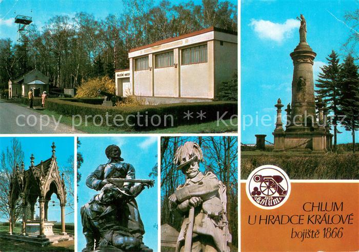 Chlum u Hradce Kralove Bojiste 1866 Prativalecny pamatnik