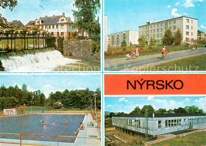 Nyrsko Czechia Mesto v Posumavi s tradicni vyrobou brylove mechaniky a optiky Ok