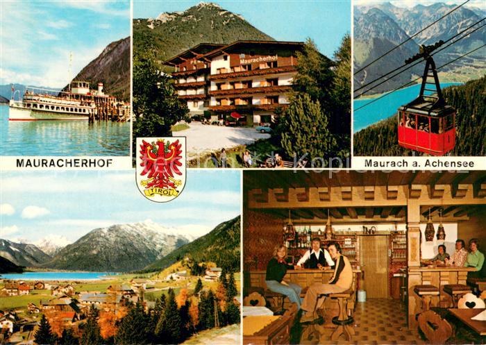 Maurach Achensee Mauracherhof Gaststube Bar Seilbahn Panorama