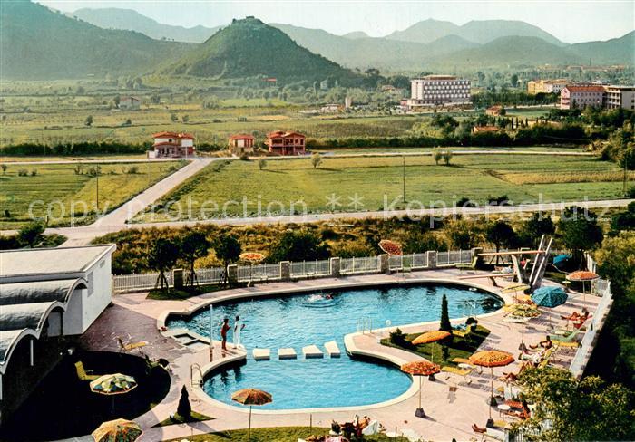 Montegrotto Terme Hotel Augustus Pool Panorama