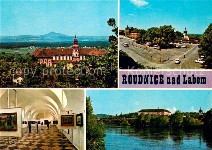 Roudnice nad Labem Zamek puvodne romansky hrad V byvale jizdarne je umistena gal