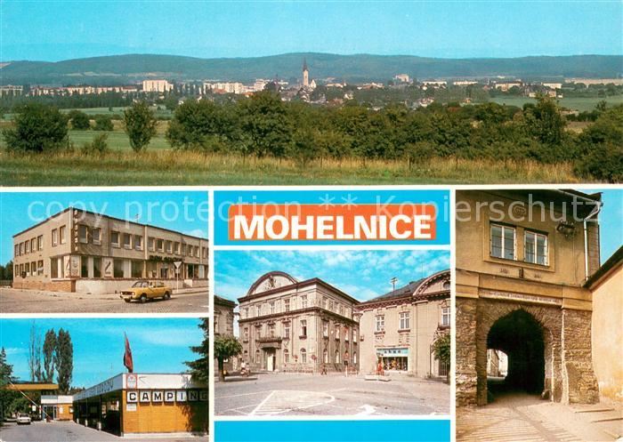 Mohelnice Mueglitz Czechia Celkovy pohled Kavarna Elektra Autocamping Morava Rad