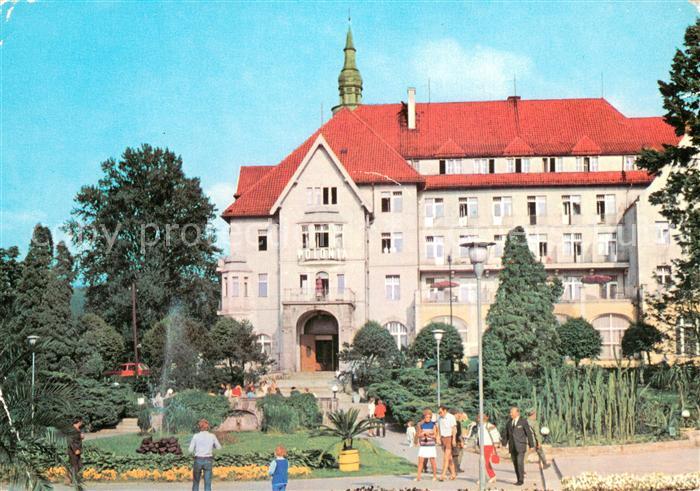 Kudowa-Zdroj Bad Kudowa Niederschlesien Sanatorium Polonia