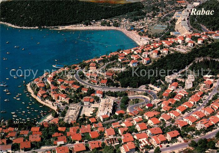 Rabac Kroatien Fliegeraufnahme