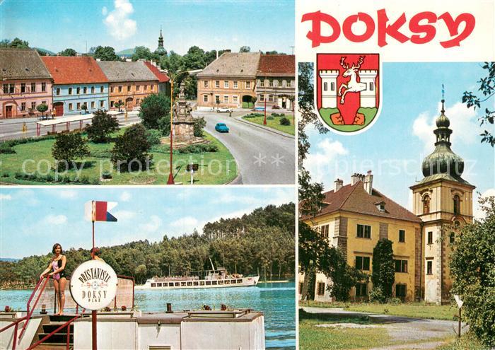 Doksy Hirschberg See CZ Teilansichten Schloss Pristviste