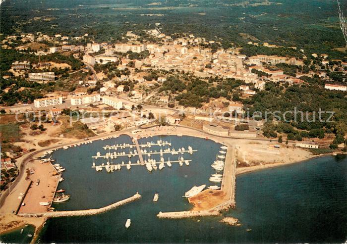 Porto-Vecchio Vue generale aerienne de la Ville et du Port de Plaisance