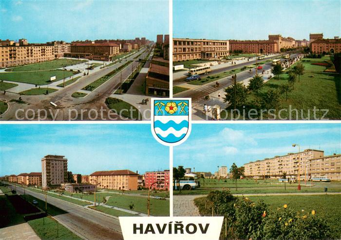 Havirov CZ Wohnsiedlungen Hochhaeuser