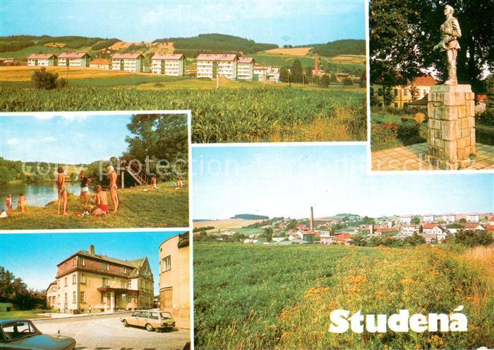 Studena CZ Wohnsiedlung Denkmal Stadtpanorama