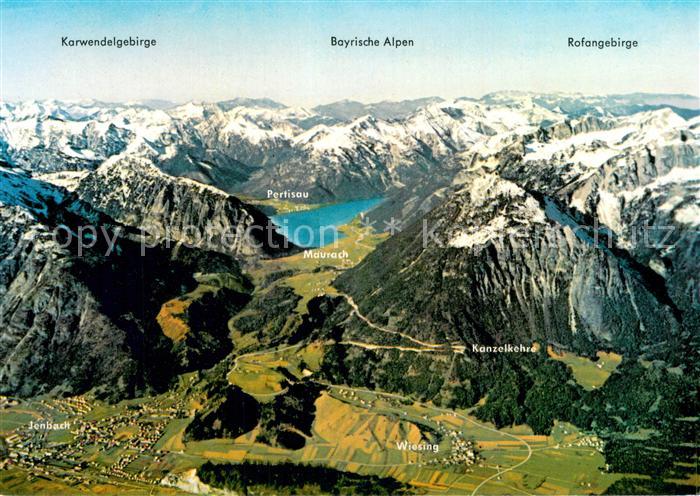 Maurach Achensee Panorama Achenseegebiet Alpen Karwendelgebirge Bayrische Alpen
