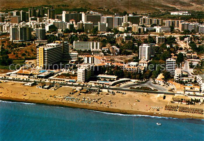 Torremolinos ES Vista aérea de la playa y Paseo Marítimo