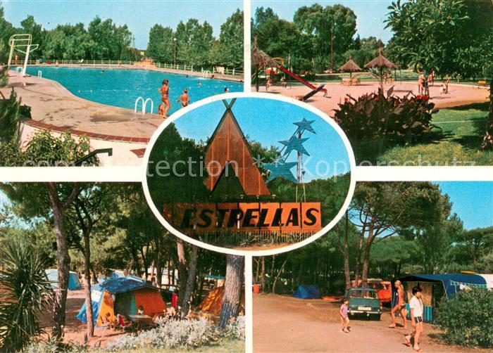 Costa Dorada Camping Tres Estrellas Freibad Spielplatz