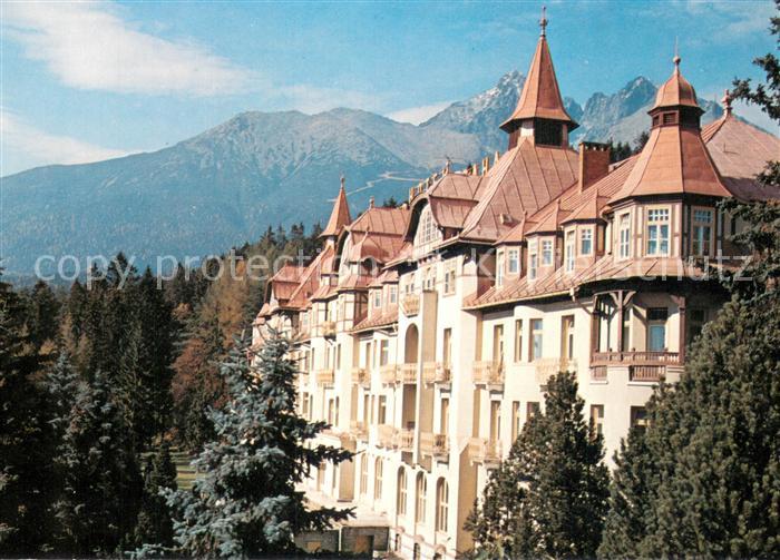 Vysoke Tatry Grand hotel Praha v Tatranskej Lomnici