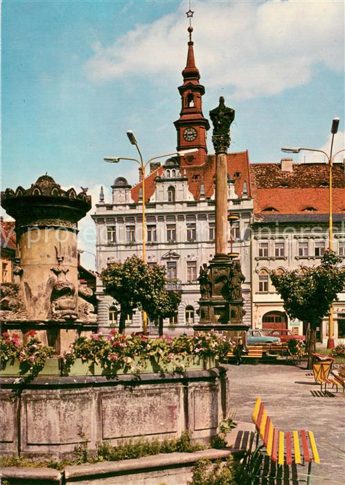 Ceska Lipa Boehmisch Leipa CZ Namesti z radnici