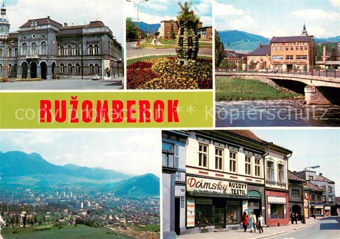 Ruzomberok Rozsahegy Slovakia Revucejo do Vahu dolezite turisticke a lyziarske s