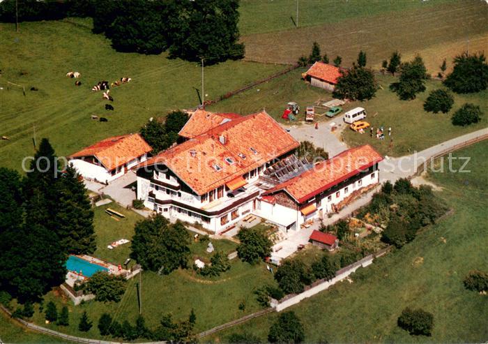 Agatharied Oberbayern Jugendhaus Berghof Fliegeraufnahme