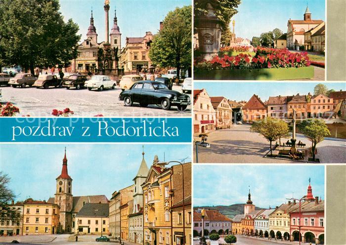 Zamberk CZ Namesti Letohrad Kraliky Jablonne v Orlickych horach Usti nad Orlici