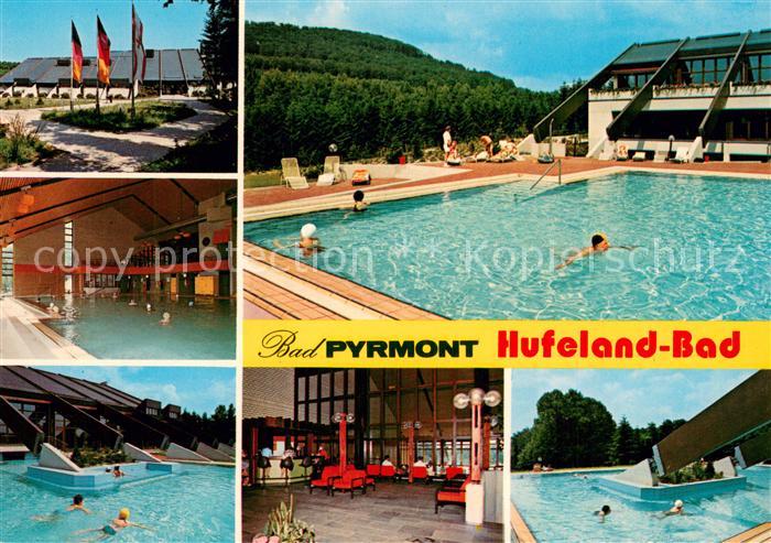 Bad Pyrmont Hufeland Bad Sole Hallen Freibad